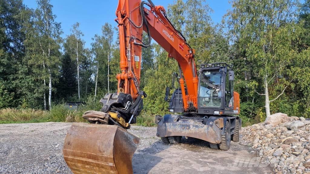 Hitachi ZX 170 W-6 Kolová rýpadla