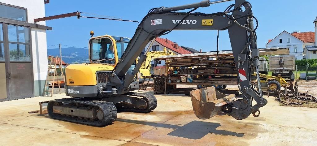 Volvo ECR 88 Midi rýpadla 7t - 12t