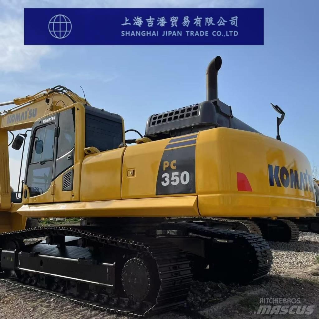 Komatsu PC 350 Pásová rýpadla