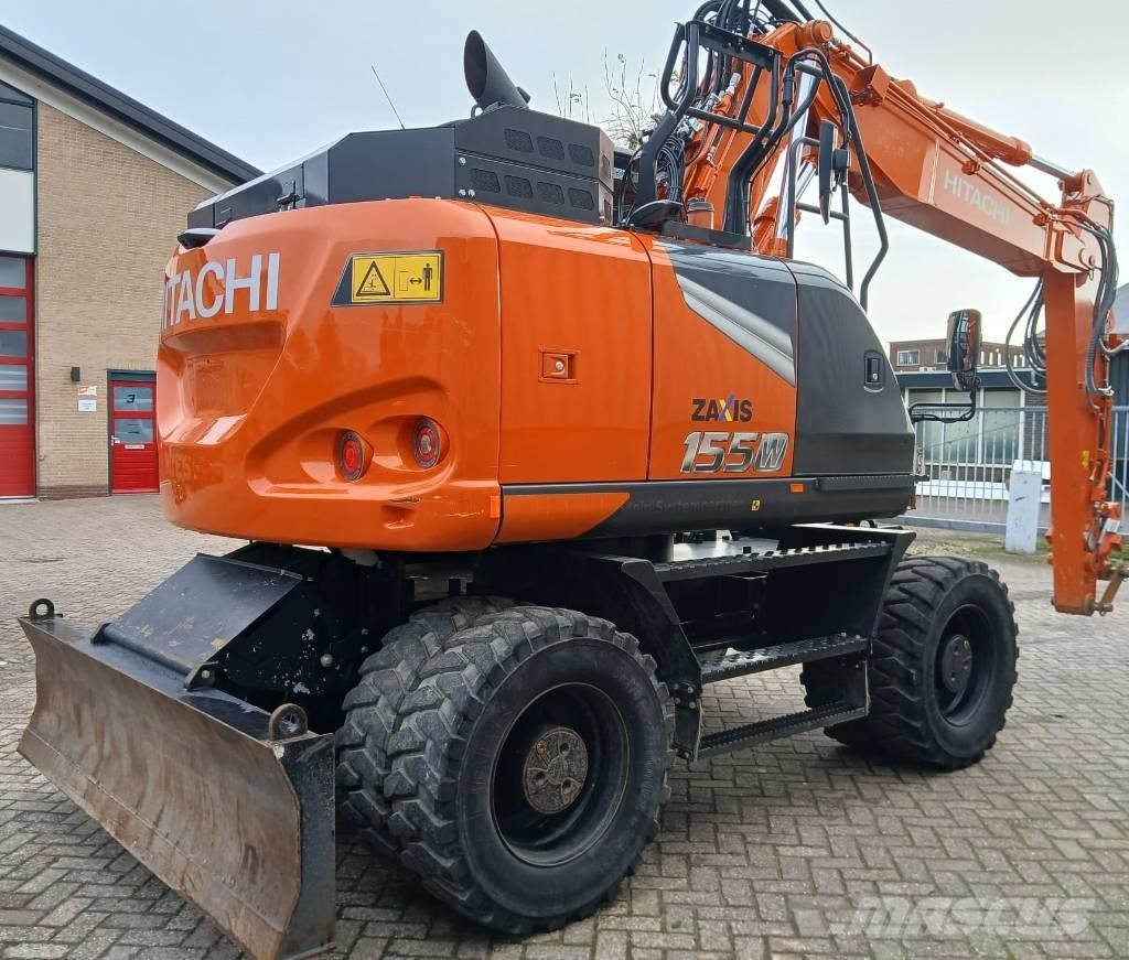 Hitachi ZX155W-7 Kolová rýpadla