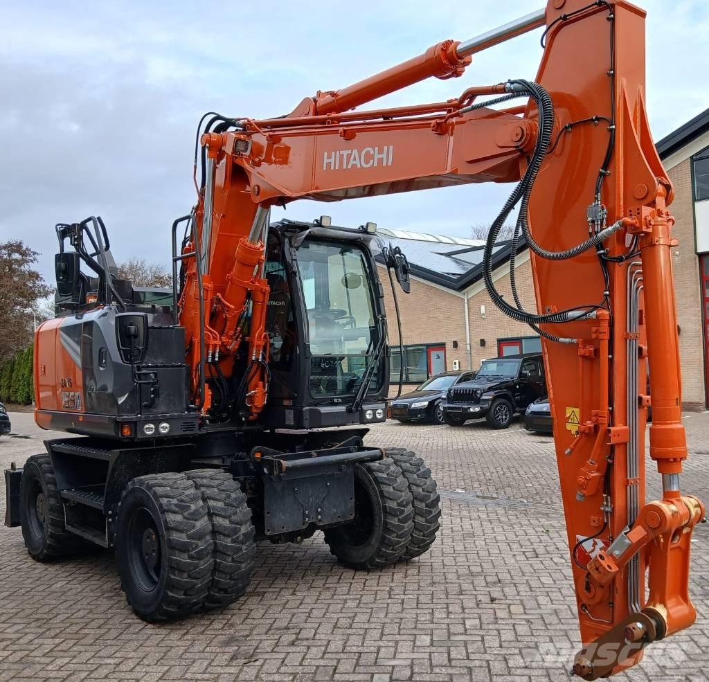 Hitachi ZX155W-7 Kolová rýpadla