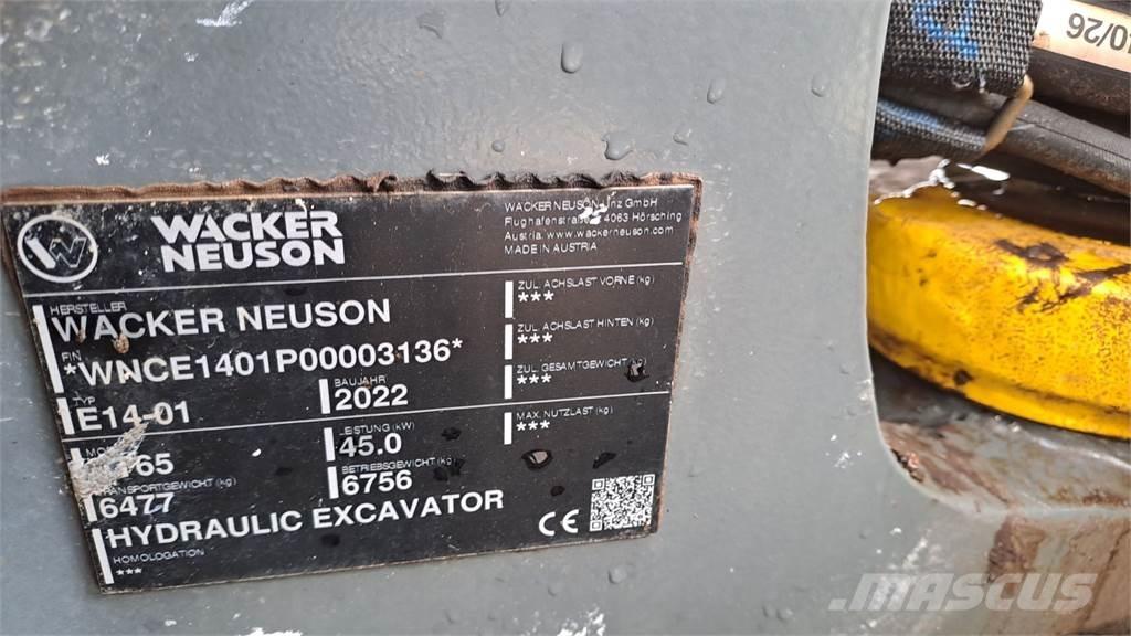 Wacker Neuson ET65 Pásová rýpadla