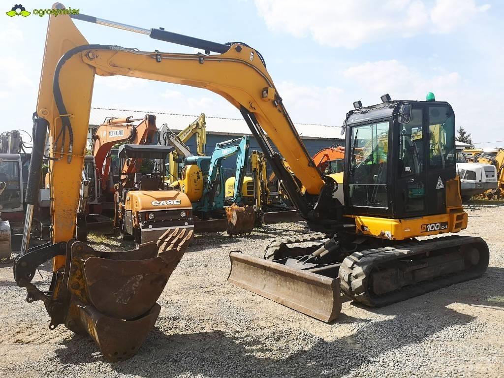 JCB 100 C Midi rýpadla 7t - 12t