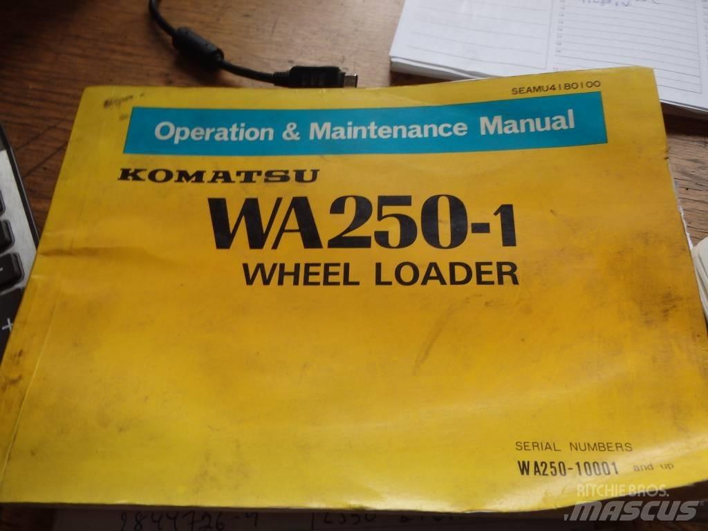 Komatsu WA 250-1 Kolové nakladače
