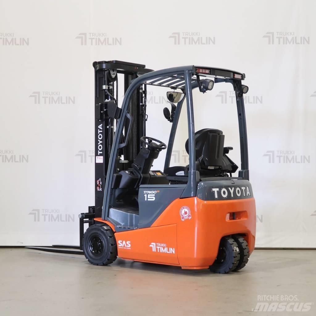 Toyota 8FBE15T Akumulátorové vozíky
