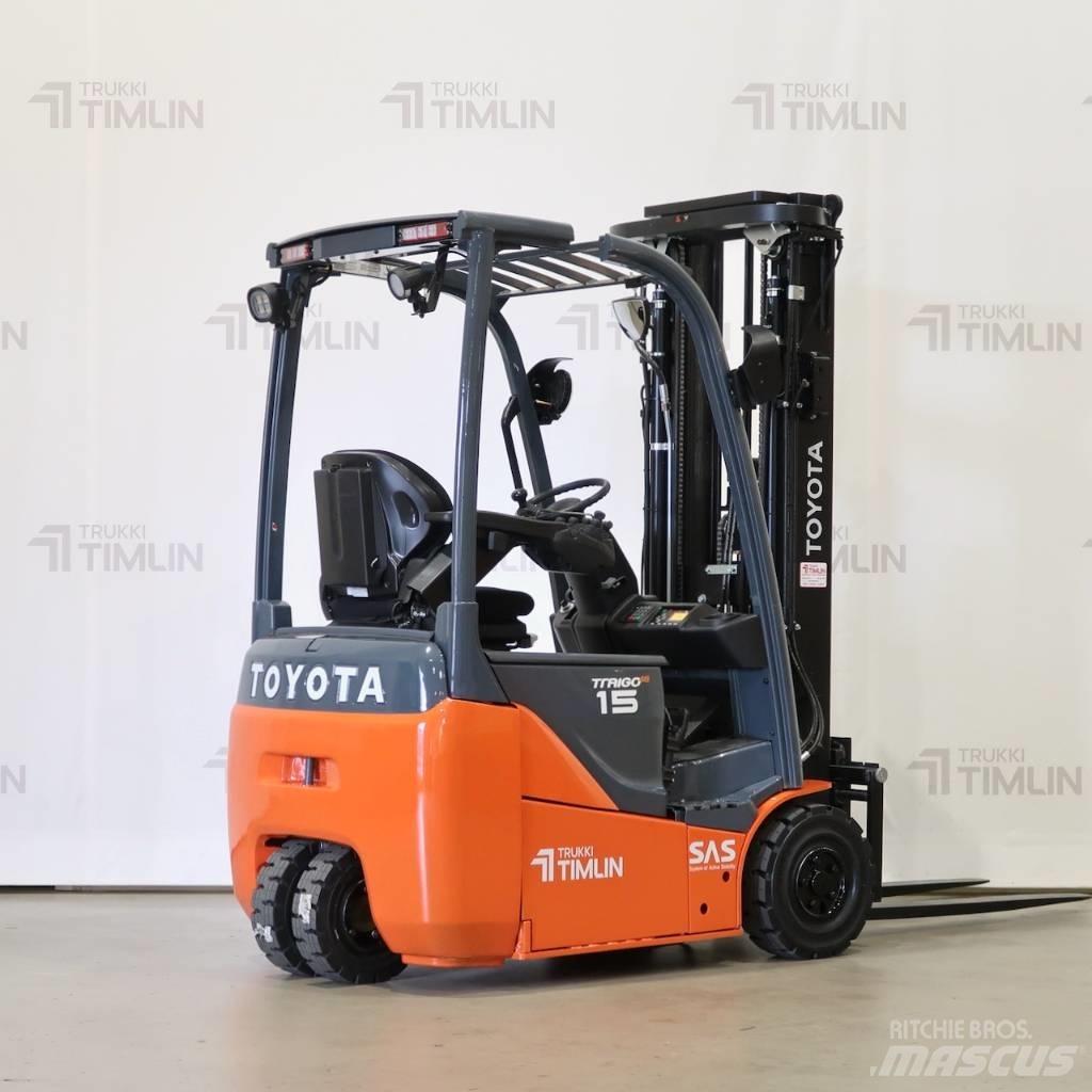 Toyota 8FBE15T Akumulátorové vozíky