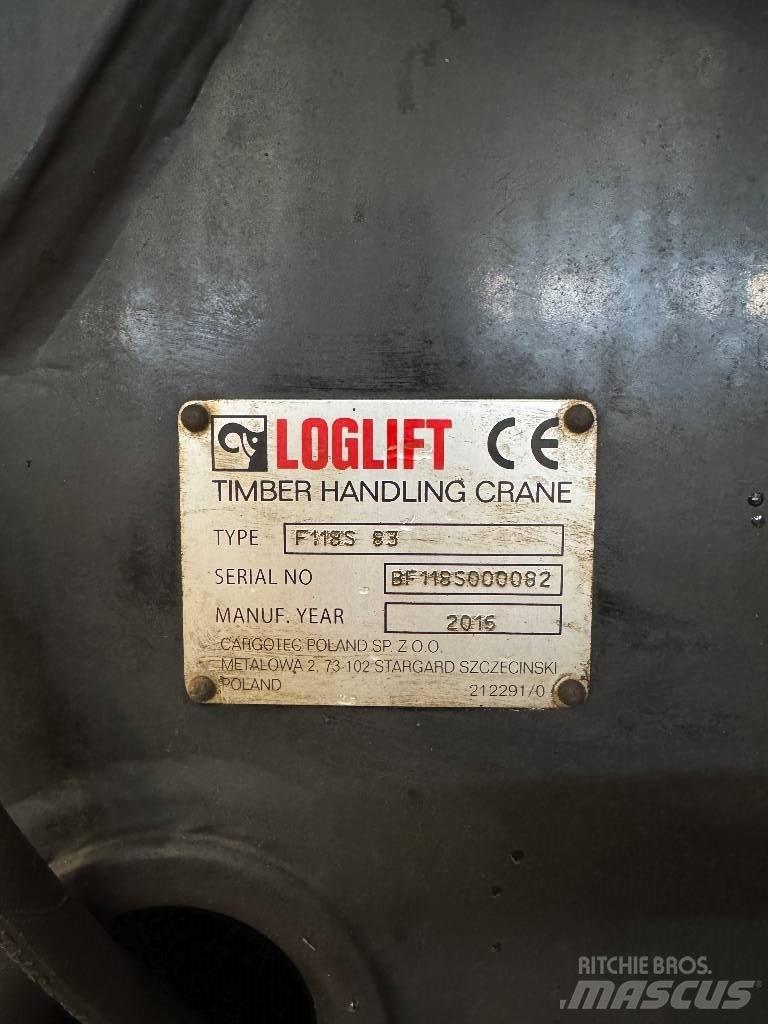 Loglift 118 S T Lesnické jeřáby