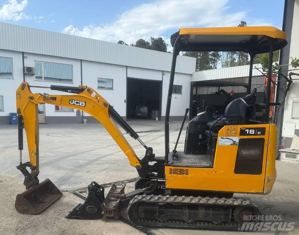 JCB 16 C-1 Mini rýpadla < 7t