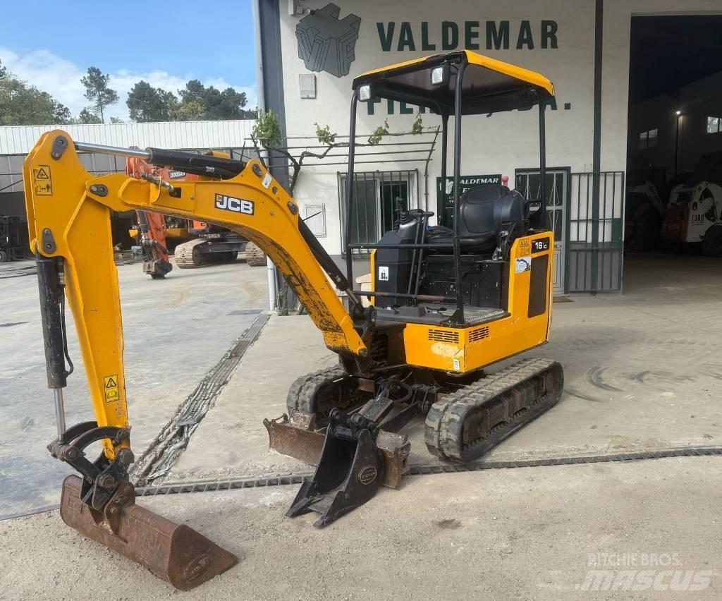 JCB 16 C-1 Mini rýpadla < 7t