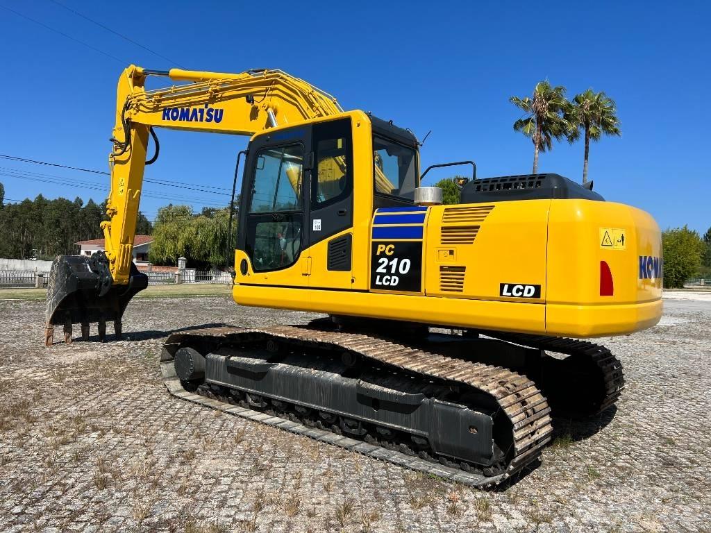 Komatsu PC 210 LCD-8 Pásová rýpadla