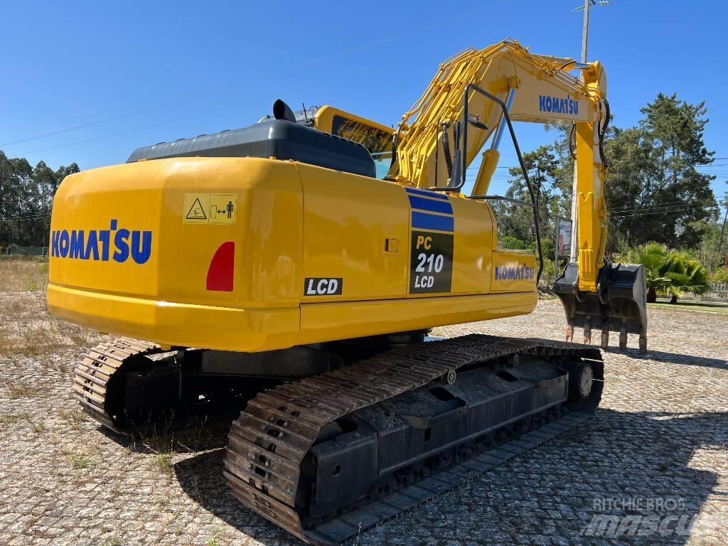 Komatsu PC 210 LCD-8 Pásová rýpadla
