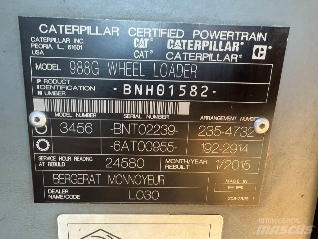 CAT 988G Kolové nakladače