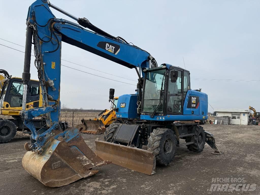 CAT M 318 F Kolová rýpadla