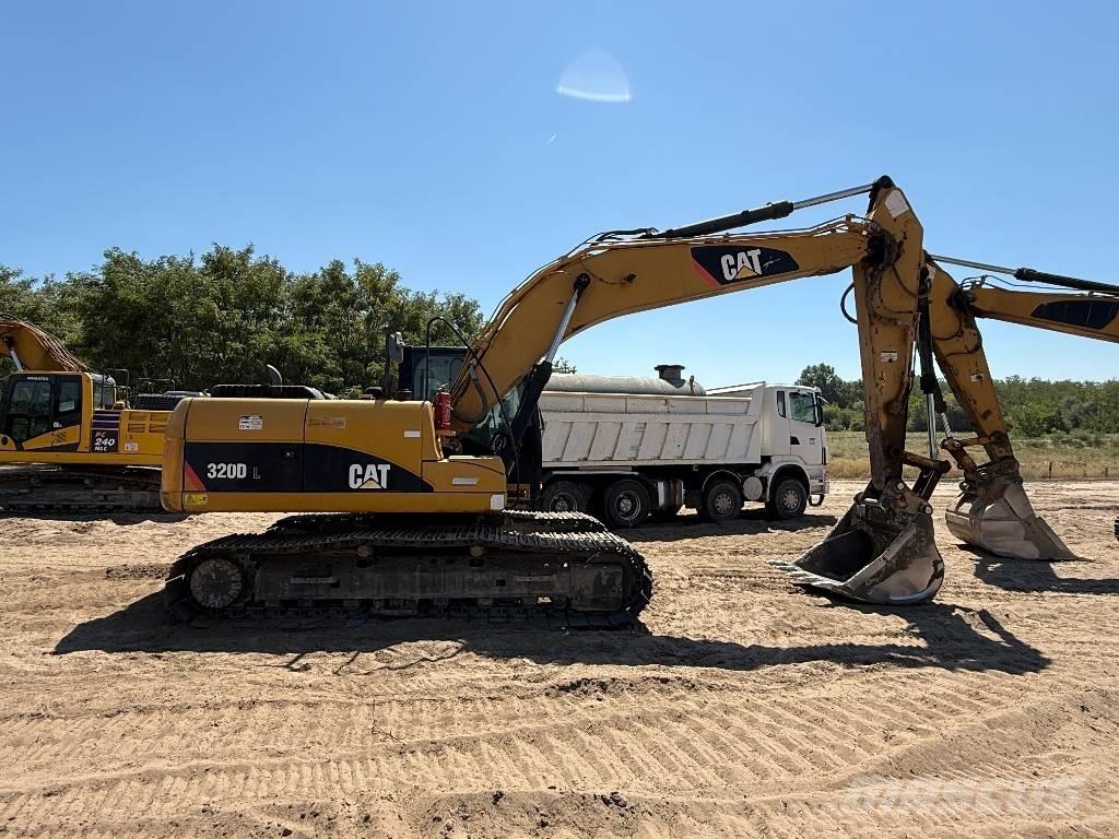 CAT 320 D Pásová rýpadla