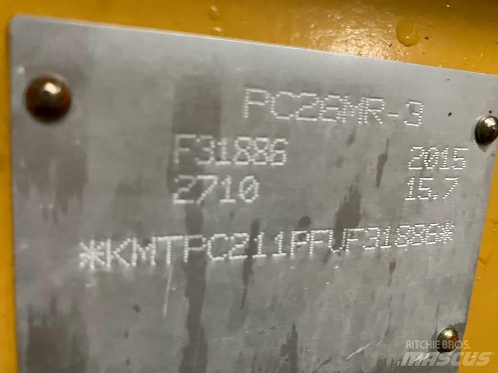Komatsu PC 26 MR-3 Mini rýpadla < 7t