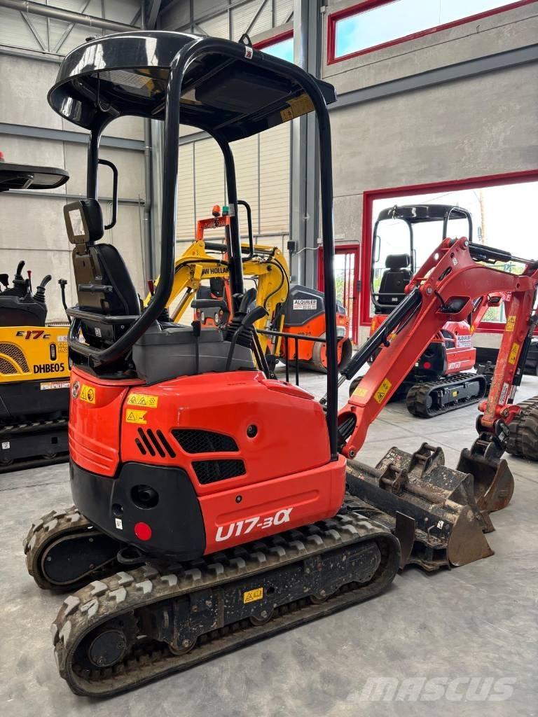 Kubota U 17-3 Mini rýpadla < 7t
