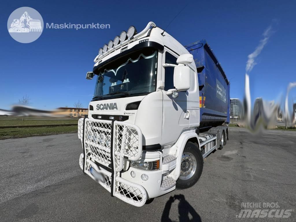 Scania G 490 Hákový nosič kontejnerů
