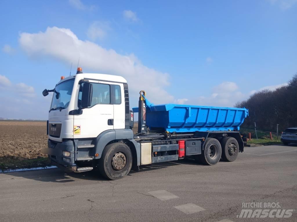 MAN TGS 26.360 Hákový nosič kontejnerů