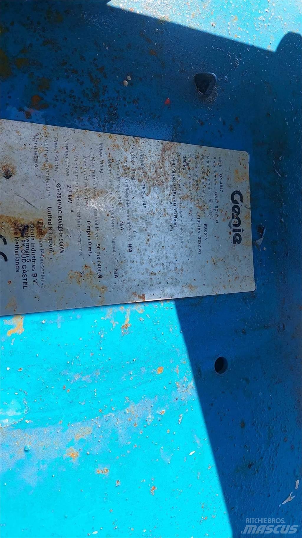 Genie GS4047 Nůžková zvedací plošina
