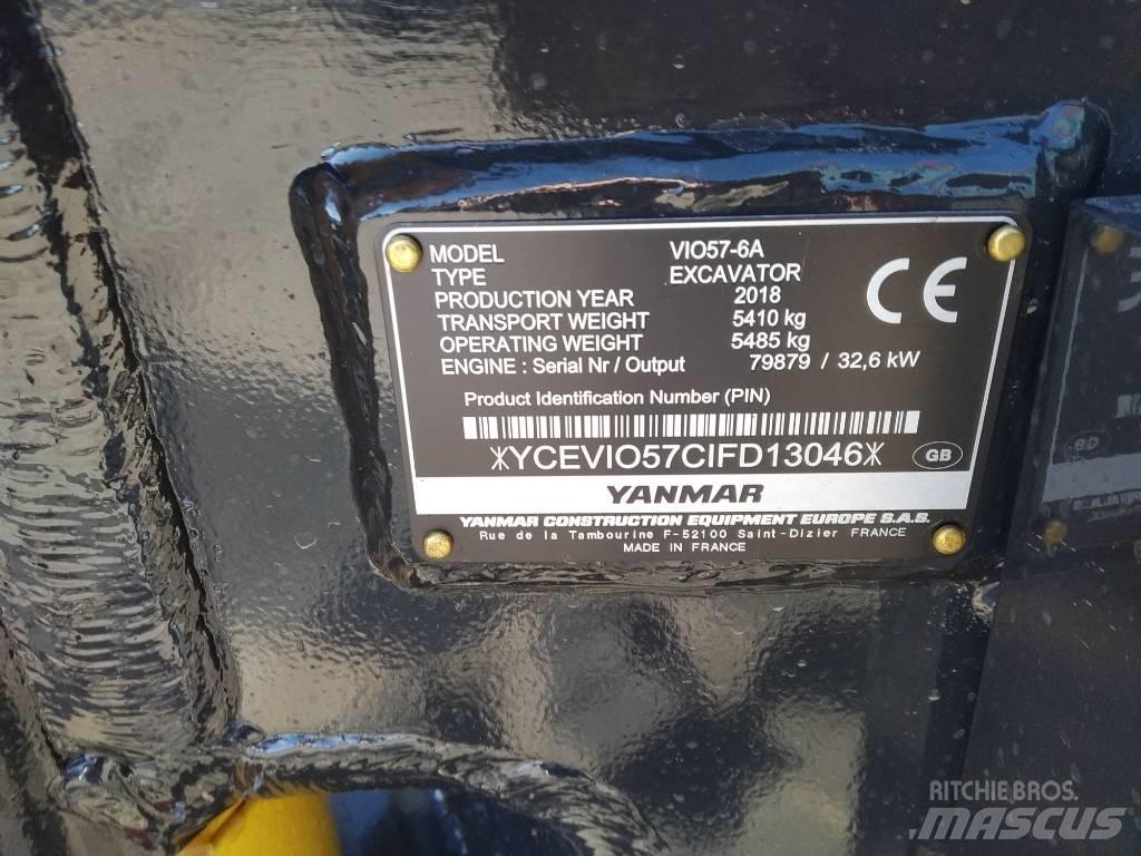Yanmar Vio 57 Mini rýpadla < 7t