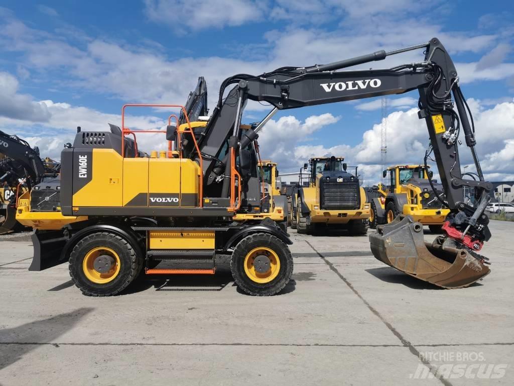 Volvo EW 160 E Kolová rýpadla
