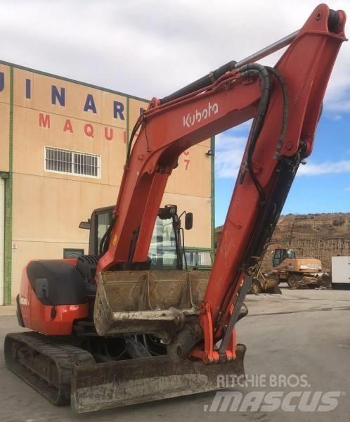 Kubota KX 080-4 Midi rýpadla 7t - 12t