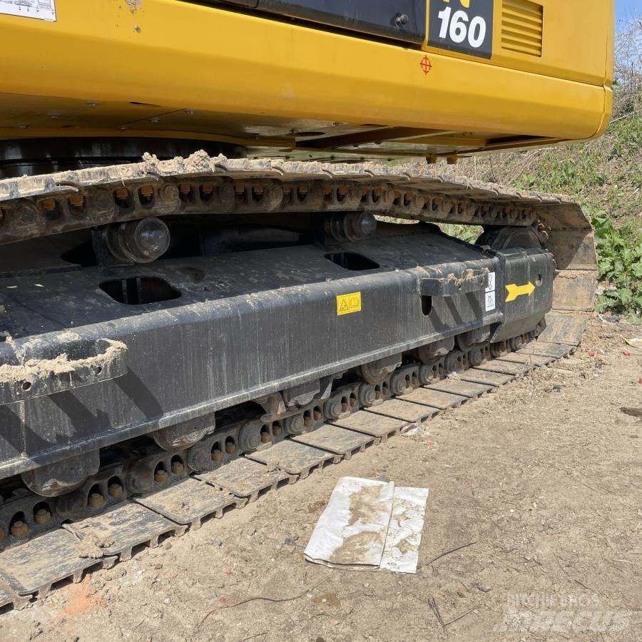 Komatsu PC 160 Pásová rýpadla