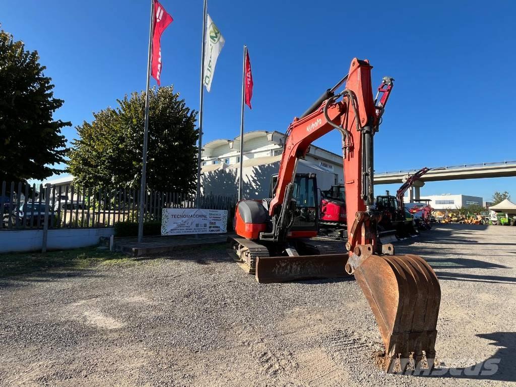 Kubota KX 080-4 Midi rýpadla 7t - 12t