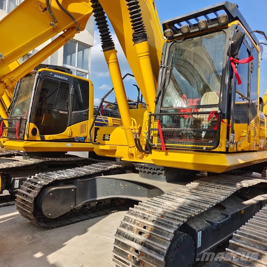 Komatsu PC 220 Pásová rýpadla