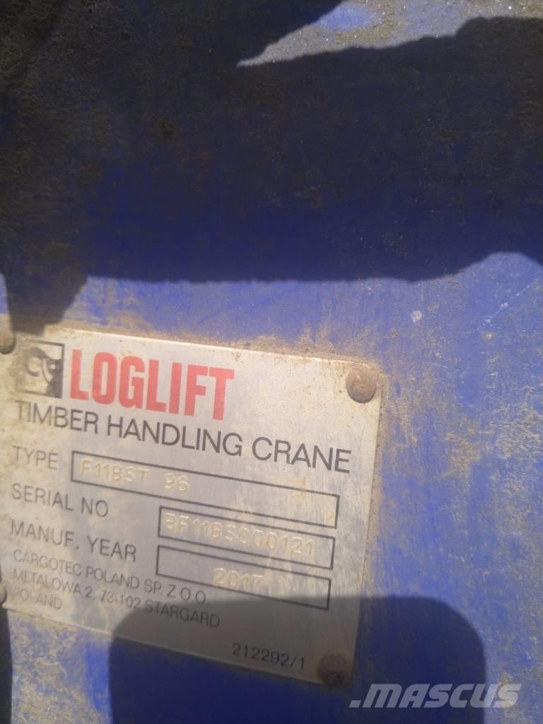 Loglift F118ST Lesnické jeřáby