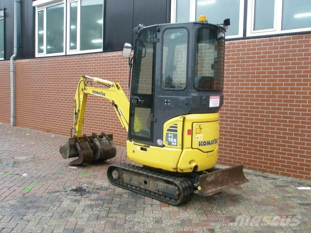 Komatsu PC16R-3HS Mini rýpadla < 7t