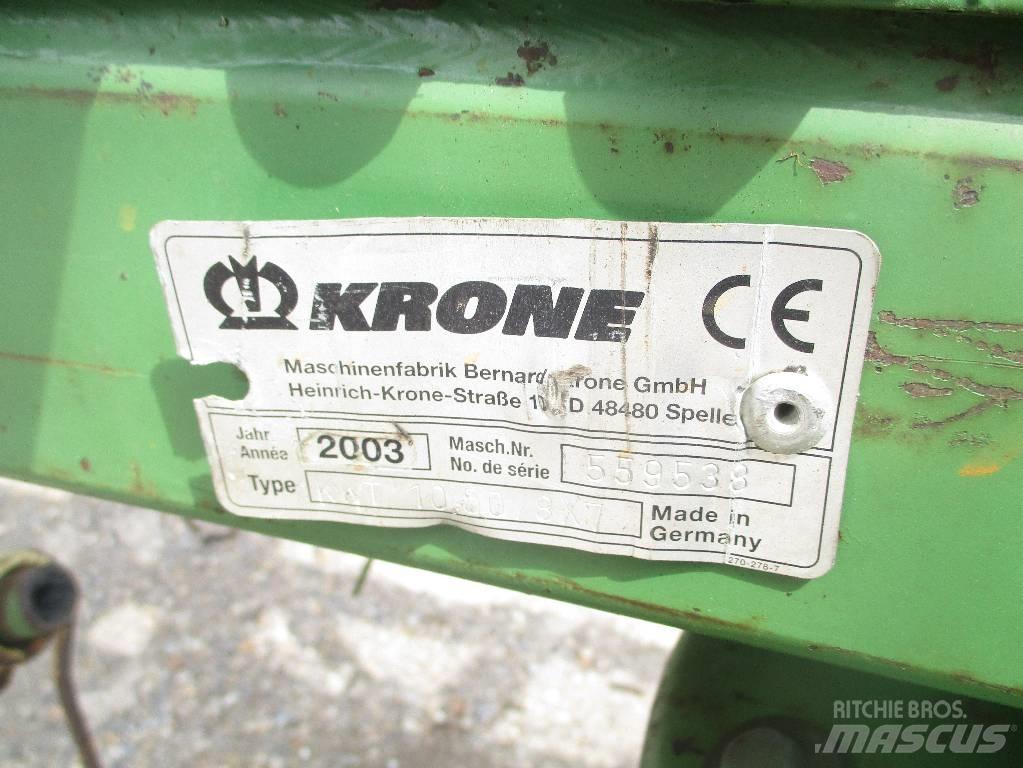 Krone KWT 10.50/8x7 Obraceče a shrabovače sena