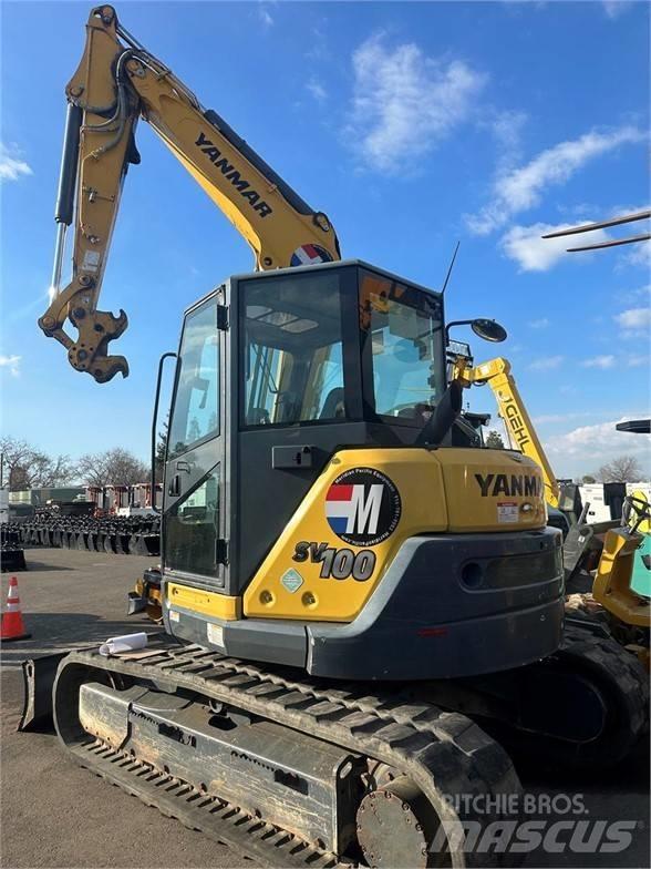 Yanmar SV100 Pásová rýpadla