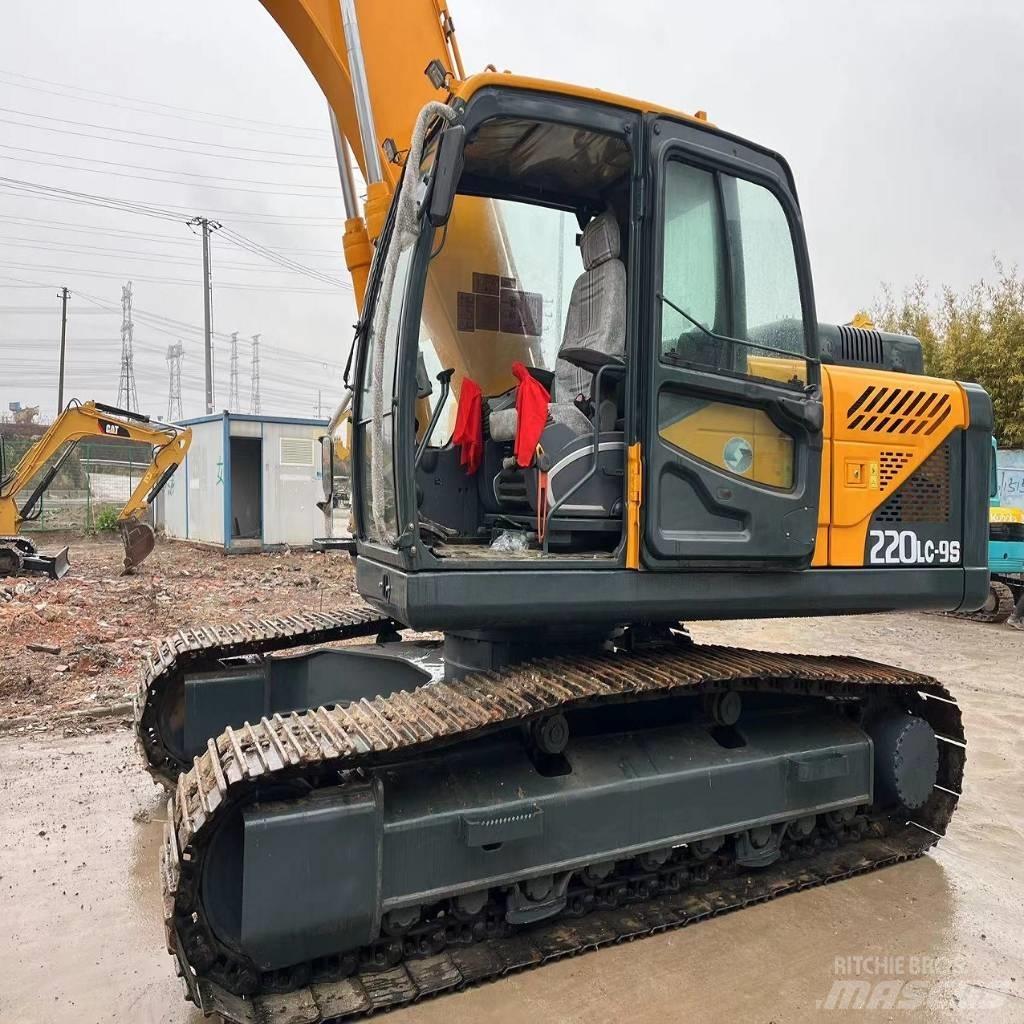 Hyundai R220LC-9S Pásová rýpadla