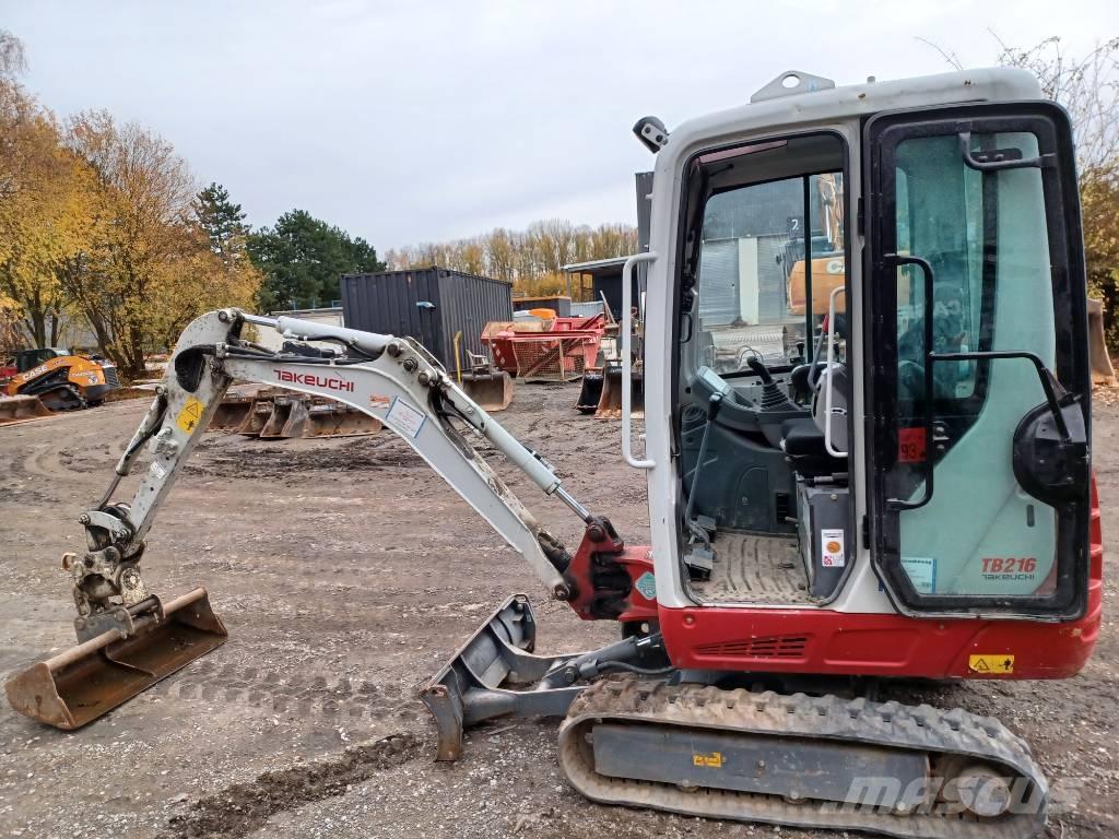 Takeuchi TB 216 Mini rýpadla < 7t