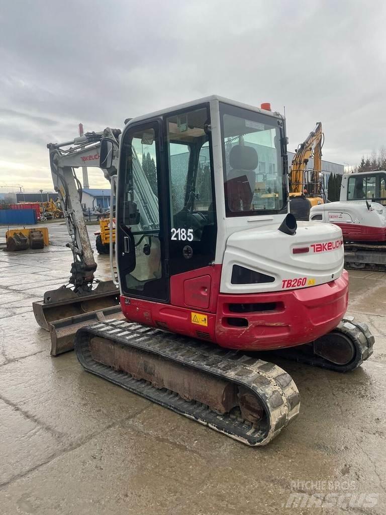 Takeuchi TB260 Mini rýpadla < 7t