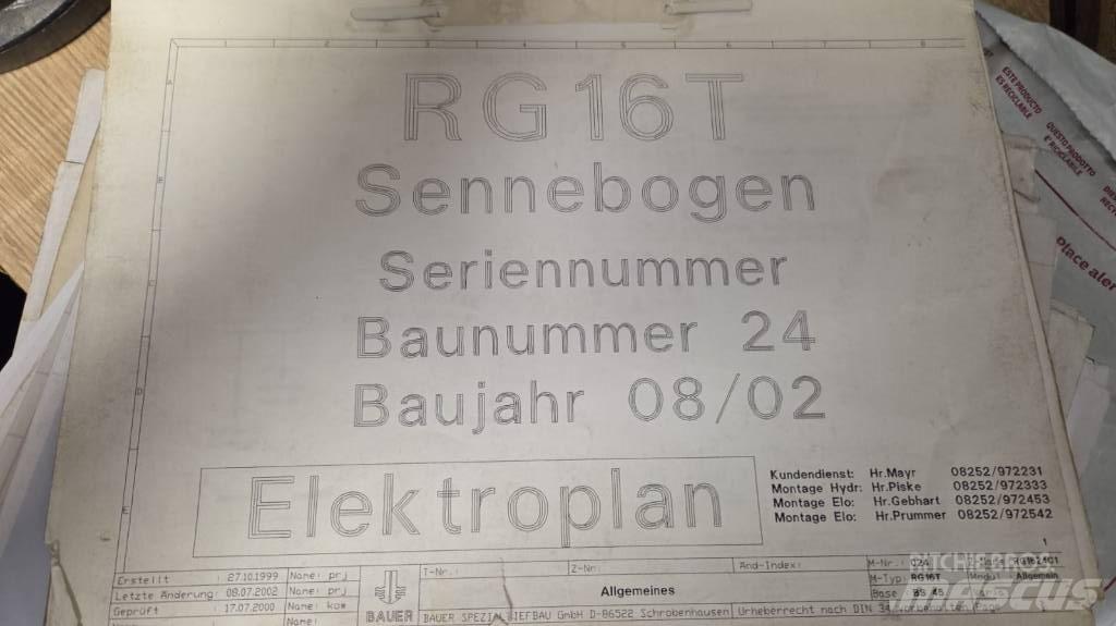 Bauer RTG 16T Vibrační beranidla