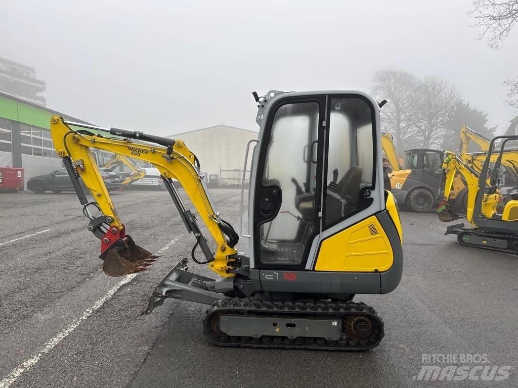 Wacker Neuson ET18 Pásová rýpadla
