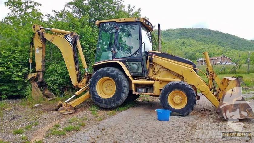 CAT 420 D Rýpadlo-nakladače