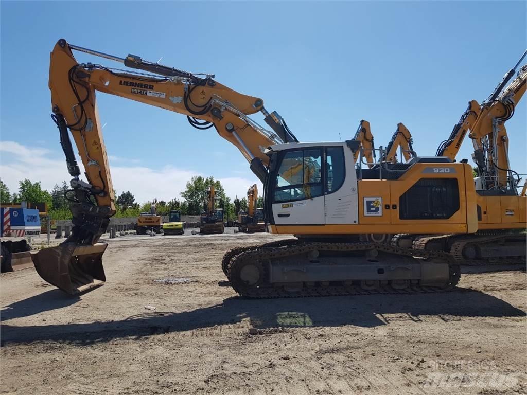 Liebherr R930 Pásová rýpadla