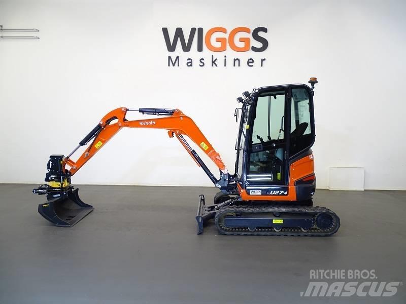 Kubota U 27-4 Mini rýpadla < 7t