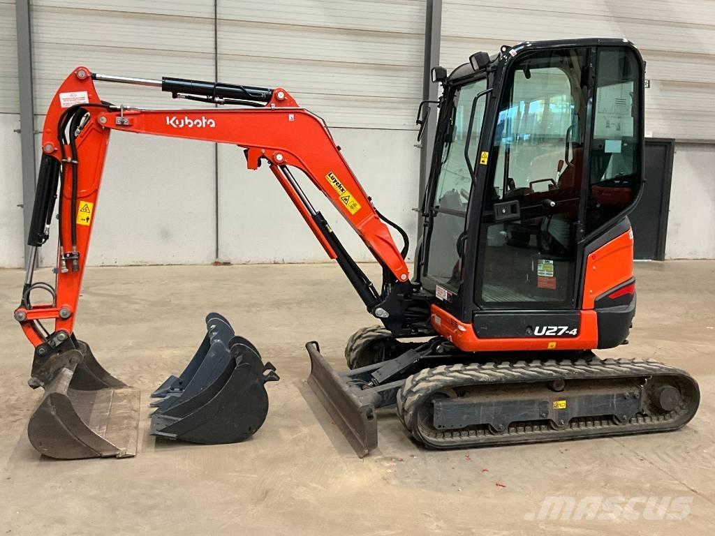 Kubota U 27-4 HI Mini rýpadla < 7t