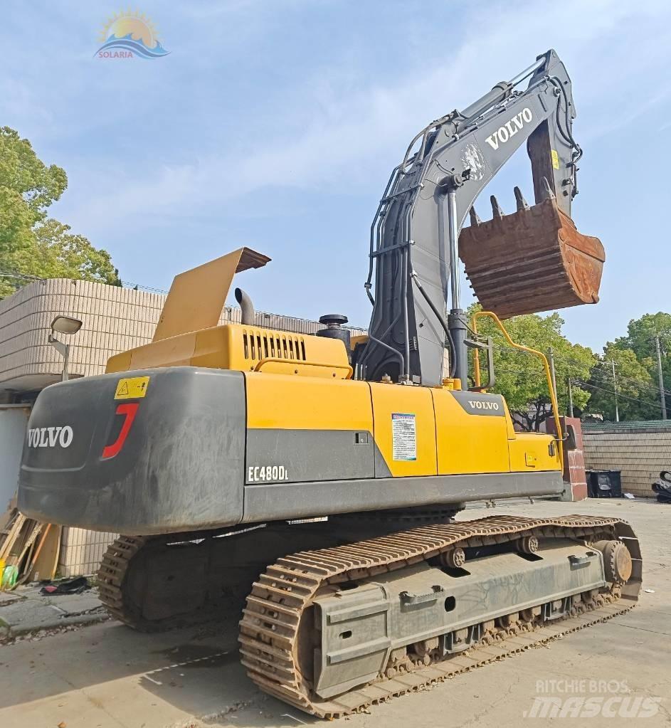 Volvo EC 480 D L Pásová rýpadla