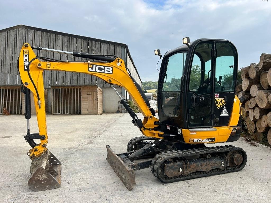 JCB 8026 CTS Mini rýpadla < 7t