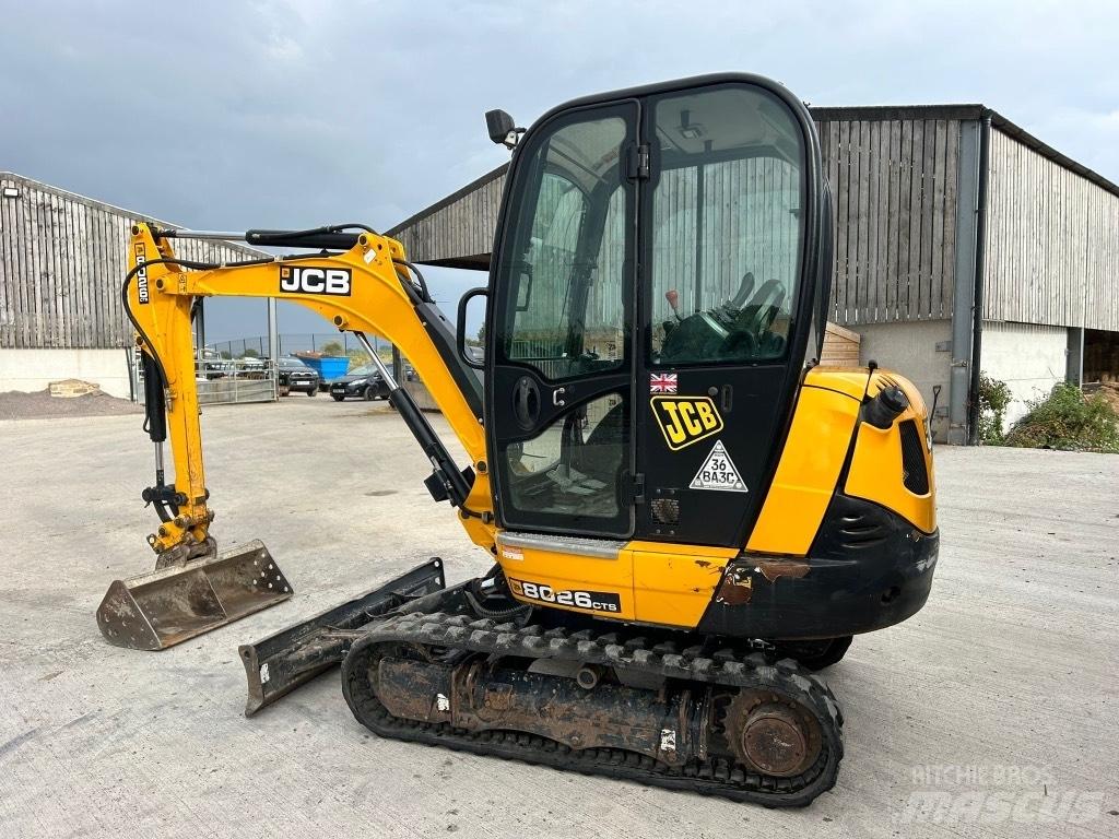 JCB 8026 CTS Mini rýpadla < 7t