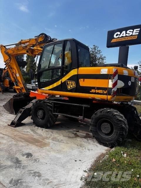 JCB JS 145 W Kolová rýpadla