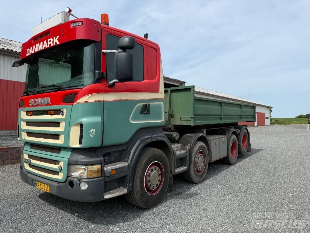Scania R500 8x2 Lanový nosič kontejnerů