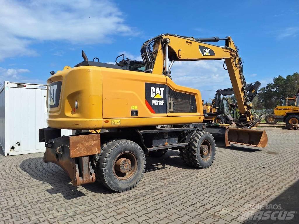CAT M 318 F Kolová rýpadla