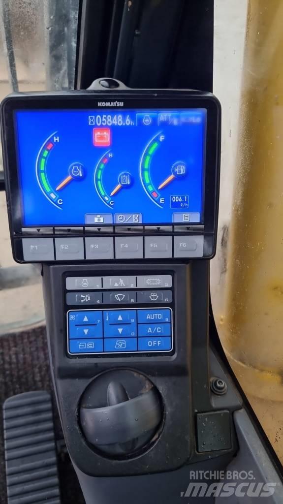 Komatsu PC 210 LC-10 Pásová rýpadla