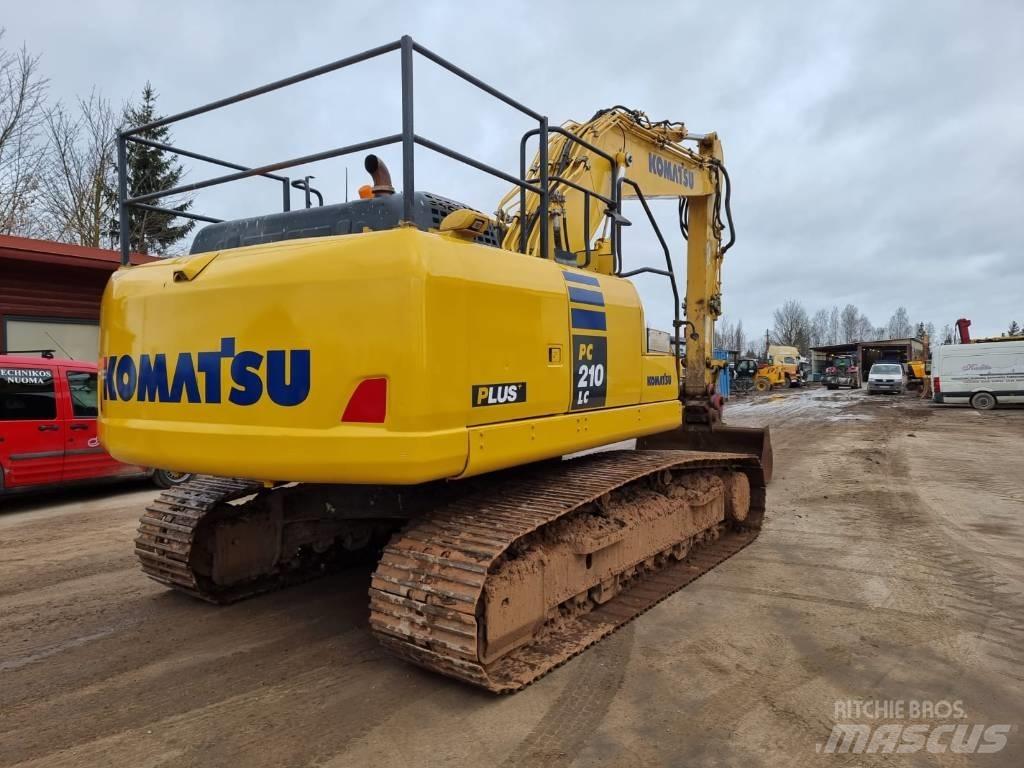 Komatsu PC 210 LC-10 Pásová rýpadla